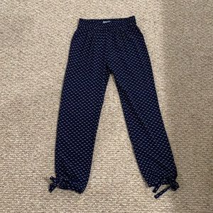 Patterned casual career / work pants